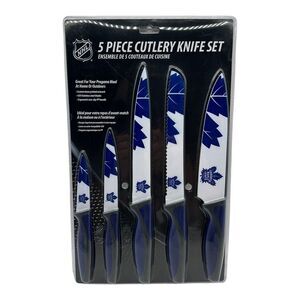 Toronto Maple Leafs Kitchen Knife Set -‎ 5 Pack [NEW] NHL Chef Chop Chef Knives